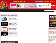 Tablet Screenshot of madmusic.com